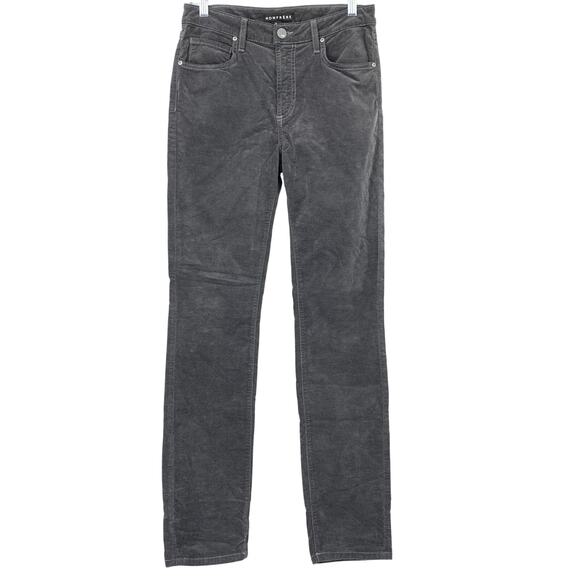 Monfrere Brando Slim Fit Jean Mens Sz 30 Stirling Wash Gray Black Stretch Velvet - Picture 1 of 7